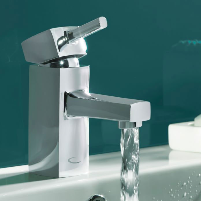 Tavistock Logic Basin Mixer with Click Waste - TLG11 Profile Large Image