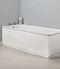 Tavistock Meridian 1700mm Routed Front Bath Panel - Gloss White Profile Large Image