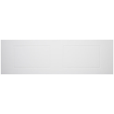 Tavistock Meridian 1700mm Routed Front Bath Panel - Gloss White Profile Large Image