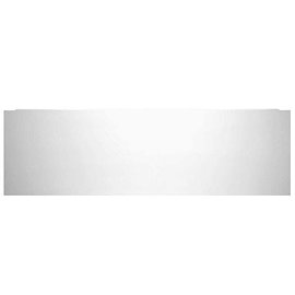 Tavistock Meridian MDF 1700 Plain Front Bath Panel - Gloss White - F782 Large Image