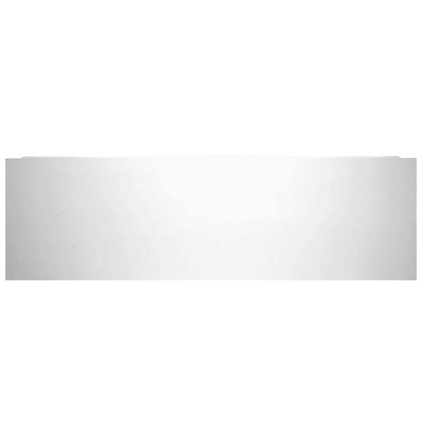 Tavistock Meridian MDF 1700 Plain Front Bath Panel - Gloss White - F782 Large Image