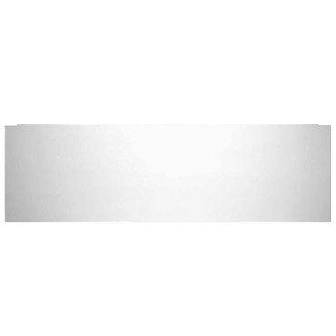 Tavistock Meridian MDF 1700 Plain Front Bath Panel - Gloss White - F782 Profile Large Image