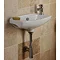 Tavistock Micra 510mm Slimline Ceramic Basin & Bottle Trap - Left or Right Hand Option Feature Large