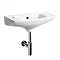 Tavistock Micra 510mm Slimline Ceramic Basin & Bottle Trap Large Image