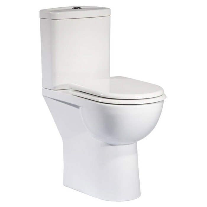 Tavistock Micra Comfort Height Close Coupled WC & Soft Close Seat Large Image