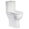 Tavistock Micra Comfort Height Close Coupled WC & Soft Close Seat Large Image