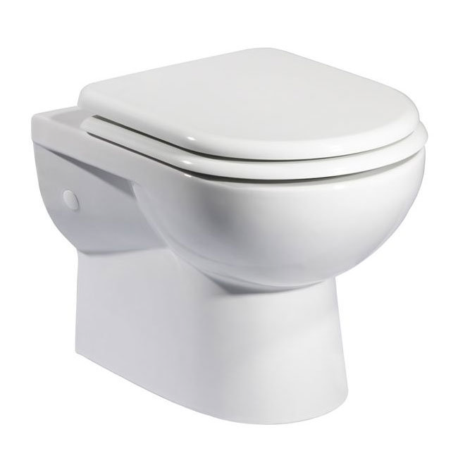 Tavistock Micra Wall Hung Pan & Soft Close Seat Large Image