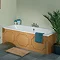 Tavistock Milton Front Bath Panel - Antique Pine Profile Large Image