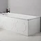 Tavistock Milton 700mm End Bath Panel - White Profile Large Image