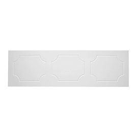 Tavistock Milton Front Bath Panel - White Large Image
