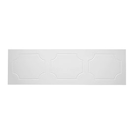 Tavistock Milton Front Bath Panel - White Large Image