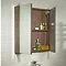 Tavistock Observe Double Door Mirror Cabinet - Montana Gloss Feature Large Image