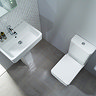 Tavistock Q60 575mm Ceramic Basin & Pedestal Standard Large Image