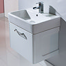 Tavistock Q60 575mm Wall Mounted Unit & Basin - Gloss White Profile Large Image