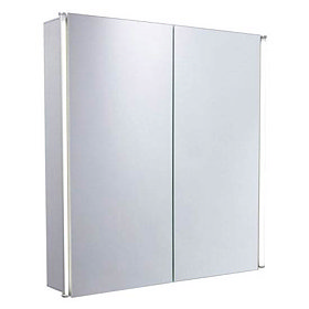 Tavistock Sleek Double Door Cabinet with LED Lighting Large Image