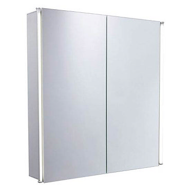 Tavistock Sleek Double Door Cabinet with LED Lighting  Profile Large Image
