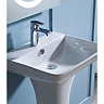 Tavistock Structure 550mm Ceramic Basin & Pedestal Profile Large Image