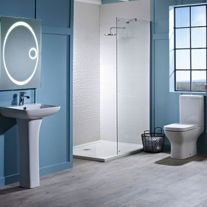 Tavistock Structure Open Back Close Coupled WC & Soft Close Seat Standard Large Image