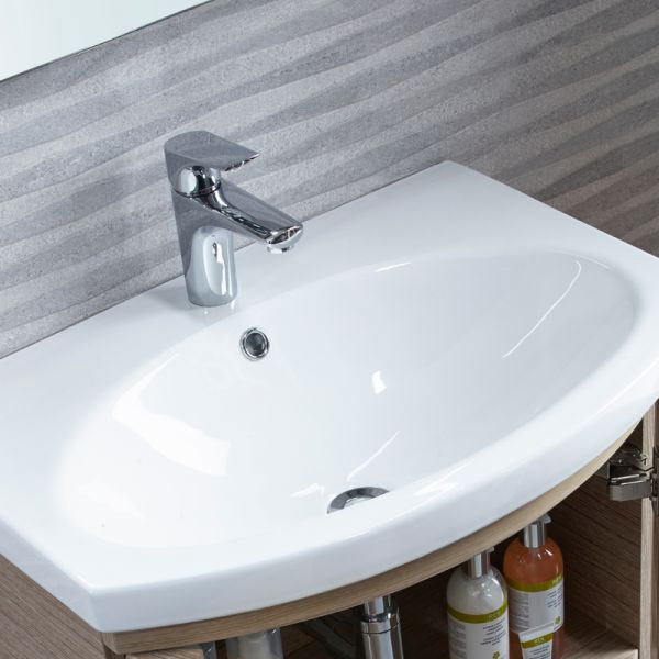 Tavistock Tempo 650mm Freestanding Unit & Basin - Dark Java Feature Large Image