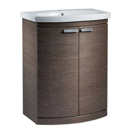 Tavistock Tempo 650mm Freestanding Unit & Basin - Dark Java Large Image