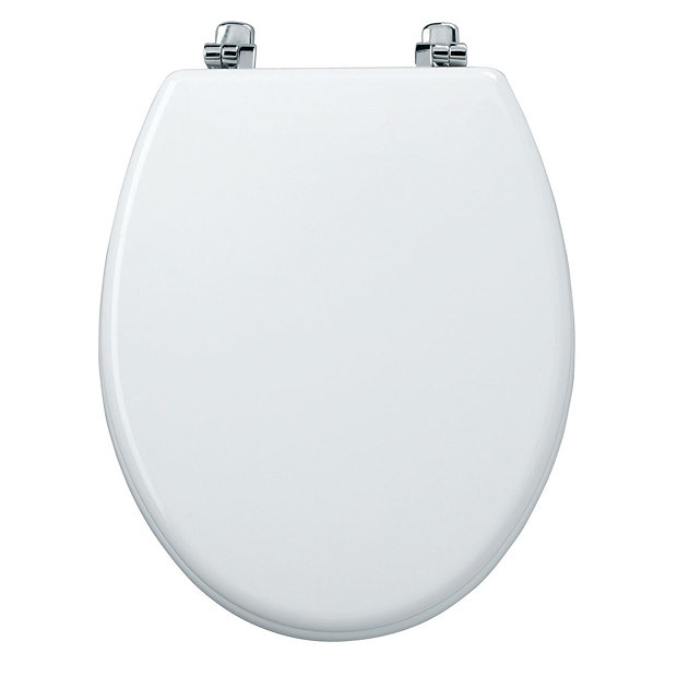 Tavistock Topaz Gloss White Moulded Wood Toilet Seat Now Online