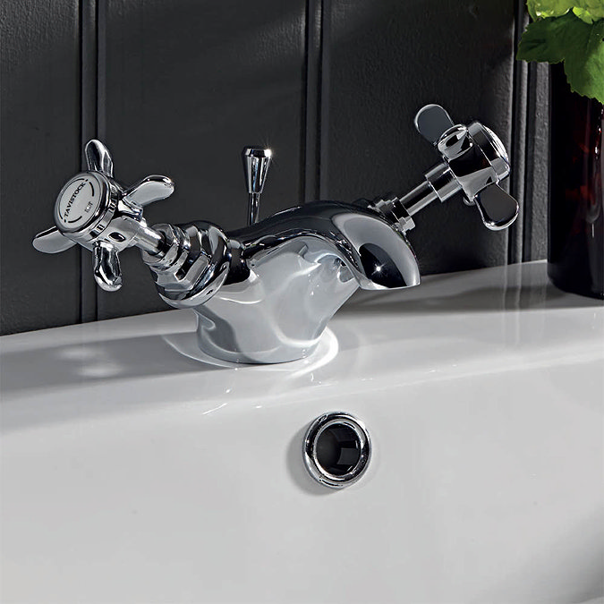 Tavistock Varsity Basin Mixer with Pop-up Waste - TVA10  Profile Large Image