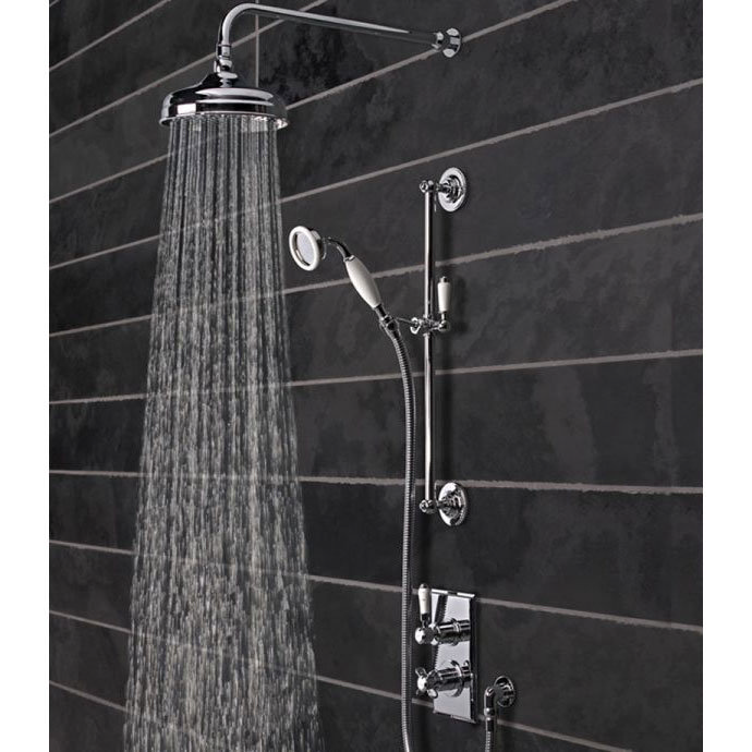 Tavistock Varsity Thermostatic Concealed Dual Function Shower Valve System Profile Large Image