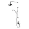 Tavistock Varsity Thermostatic Concealed Dual Function Shower Valve System Large Image