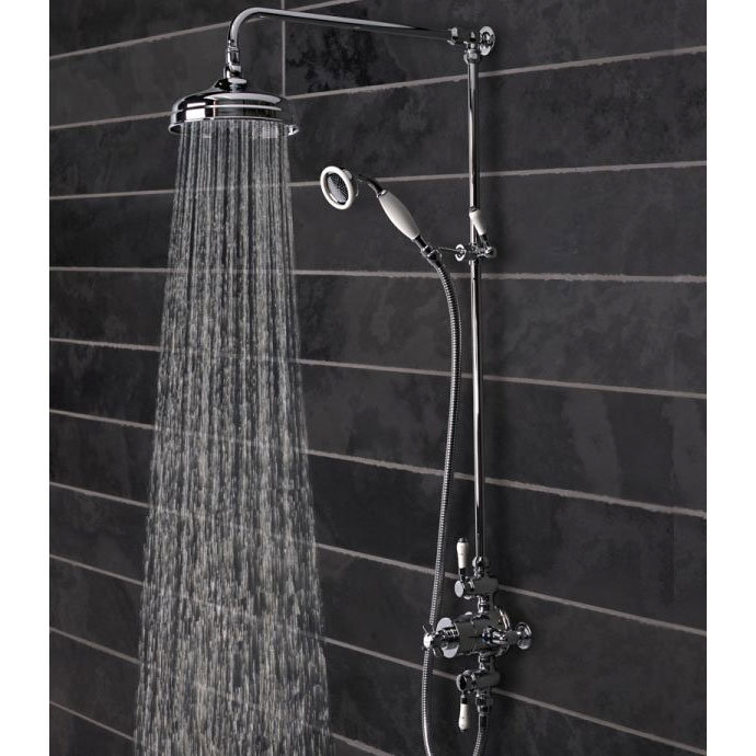 Tavistock Varsity Thermostatic Exposed Dual Function Shower Valve System Profile Large Image