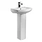 Tavistock Vibe 460mm Ceramic Basin & Pedestal Large Image