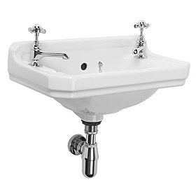 Tavistock Vitoria 500mm Wall Mounted Cloakroom Basin Large Image