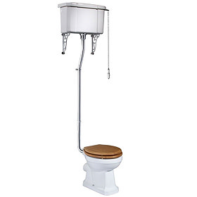 Tavistock Vitoria Traditional High Level Toilet Large Image