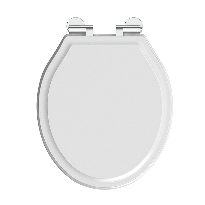 Tavistock Vitoria Soft Close Bar Hinge Seat - White