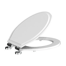 Tavistock Vitoria Soft Close Bar Hinge Seat - White
