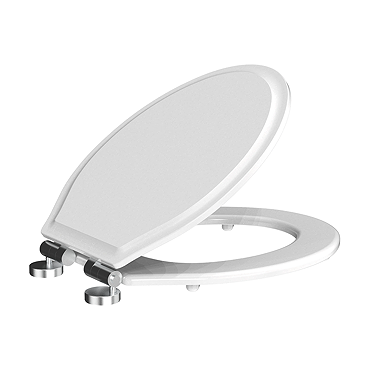 Tavistock Vitoria Soft Close Bar Hinge Seat - White