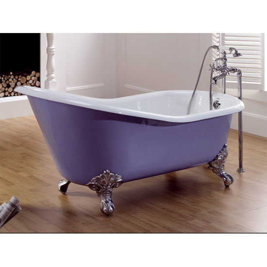 TC - Cast Iron Mallard Single Ended Slipper Bath - TC-MALLARD Large Image