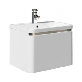 TC - Darwin 600mm Wall Hung Soft Close Vanity Unit with Basin - DARWIN600 Large Image