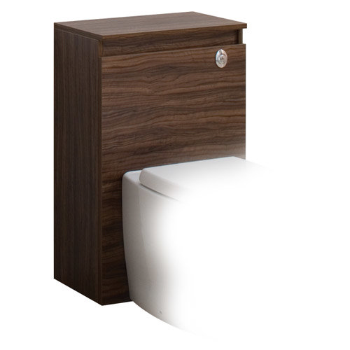 TC - Republic 555 x 300mm WC Unit - Walnut Large Image