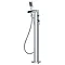 TC - Venture Floor Standing Bath & Shower Mixer - VENTURE-FLR Large Image