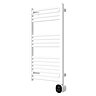 TCP Smart 500W White 800 x 500mm Wi-Fi Energy Saving Fixed Pre-Filled Towel Radiator Large Image
