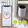 TCP Smart WiFi Single TRV Radiator Valve  Feature Large Image