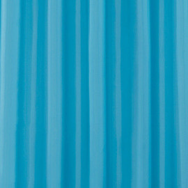 Teal W1800 x H1800mm Polyester Shower Curtain Large Image