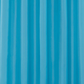 Teal W1800 x H1800mm Polyester Shower Curtain Large Image