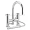 Tec Cross Bath Shower Mixer with Shower Kit Large Image