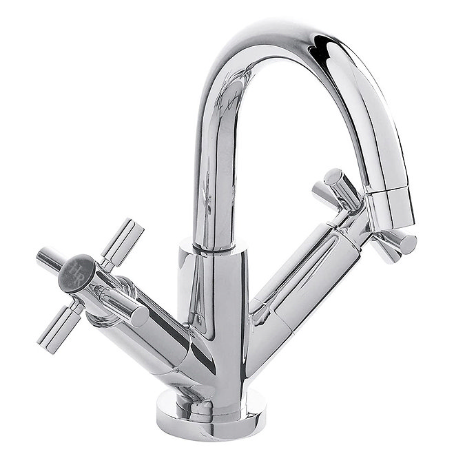 Hudson Reed Tec Crosshead Mono Basin Mixer with Swivel Spout & Waste - TEX315 Large Image