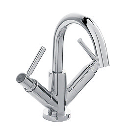 Hudson Reed Tec Lever Mono Basin Mixer Tap inc. Swivel Spout & Waste