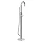 Hudson Reed Tec Single Lever Thermostatic Mono Bath Shower Mixer - PN322 Large Image