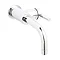 Hudson Reed - Tec Single Lever Wall Mounted Side Action Basin Mixer - PN381 Large Image