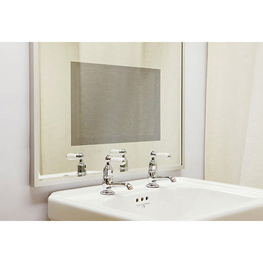 TechVision - 19" Vanity WP LCD TV with Crystal Magic Mirror - 2 x Size Options Profile Large Image