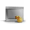 TechVision - 7" Infinity Waterproof LCD TV - Clear/Silver - TVIF701 Feature Large Image